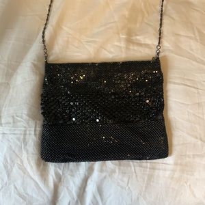 Sparkly shoulder bag